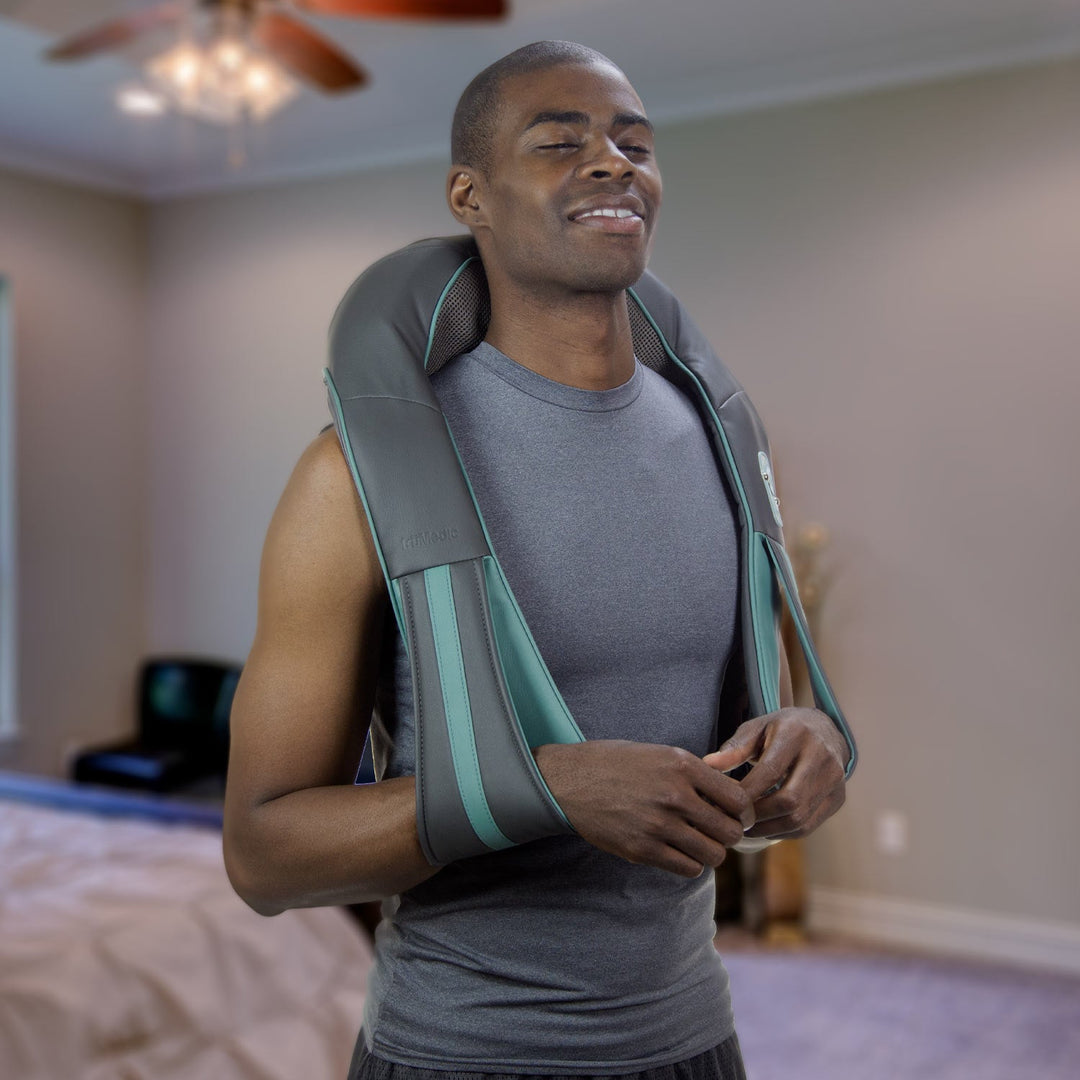 InstaShiatsu Neck and Back Massager with Heat IS 2000 truMedic trumedicusa